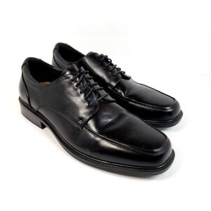 Croft & Barrow CBCRAVEN Mens Size 10 Black Formal Oxford Dress Shoes